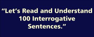 interrogative sentence