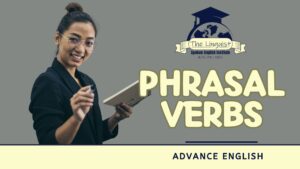 parts of speech quiz presentation in orange blue illustrative style