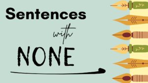 sentence building acquisition education presentation in blue and yellow hand drawn style