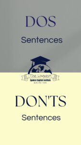 minimalist tan and black do's and don'ts instagram story